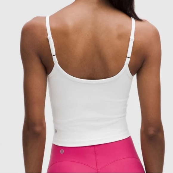 Wunder Train U-Neck Strappy Ribbed Tank Top 8 NEW - Picture 2 of 7